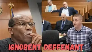 Judge Simpson LOSES Patience &ndash; Ignorant Defendant Escorted Out of Court.