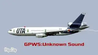 UTA airlines flight 772 CVR+Animation