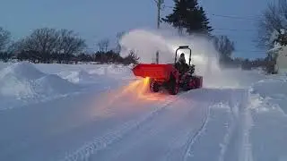KUBOTA b2301 RadTech blizzard 54 29 inch snow