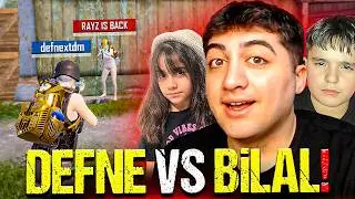DEFNE vs BİLAL! ORTALIK KARIŞTI! | PUBG Mobile