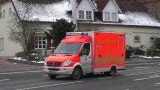 RTW Feuerwehr Lengerich