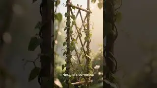 DIY Backyard Privacy Screen with Plants