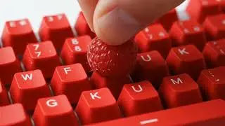 Juicy Fruit Keyboards Typing ASMR 🍉🍓 | Extreme Close-Up Juice Burst Sounds