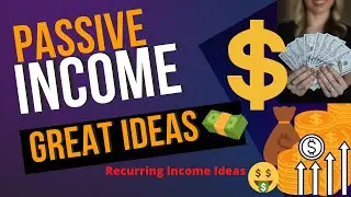 7 Passive Income Ideas |Best Recurring Income Models| |for students & professionals | Making Money |