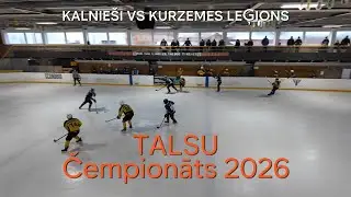 Kalnieši vs Kurzemes leģions, Talsu čempionāts 2025/2026