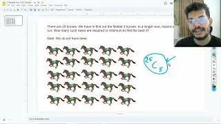 Solving a Classic Logic Puzzle | Find 3 fastest out of 25 horses
