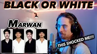 THIS SHOCKED ME!!! | Marwan Ayman ft Manav Sharma - Black Or White (MJ cover) FIRST REACTION!