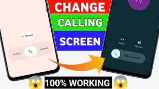 Caller Screen Change | How To Change Caller Screen In any Android Phone??
