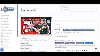 Content Gorilla AI Review Demo - Automatic Article Writer Generator Software