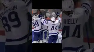 ABSOLUTE CHAOS AND THE COWBOY ENDS IT! #nhl #leafs #hockey #Flyers