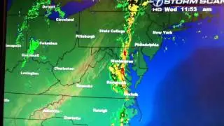 Heavy rain in dc today 9/7/11