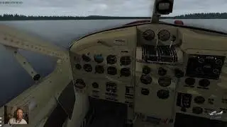 X-Plane 11: Minipi to Goose Bay Airport (CYYR) Labrador-Newfoundland, Ca. SMS Beaver