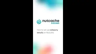 How to set up the &ldquo;company details&rdquo; in Nutcache