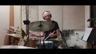 Blue by Ilya Dynov Trio (Drum Cam Video)