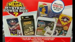 Baseball Card Mega Mystery Power Box by M. J. Holding A Repack Product $30 Per Box