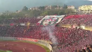 Tifo les indépendants de bône usma annaba 19/02/2019 coupe d'algérie