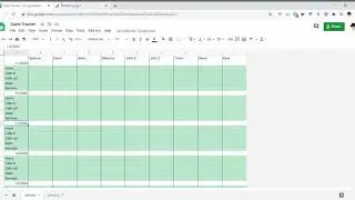 Google Sheets: Open Sheet to Today's Date