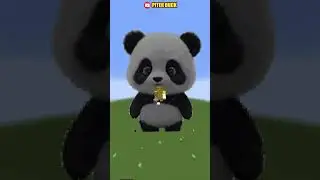 Noob vs Pro vs Hacker Membuat PANDA Di Minecraft #minecraft #shorts #memes