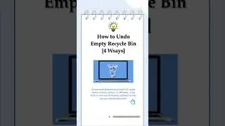 Emptied Your Recycle Bin by Mistake? Here&rsquo;s How to Undo It!#recyclebin #datarecovery