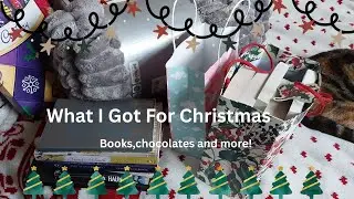 What I got for Christmas 2025 | Books, chocolates and more
