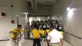 Iowa Football Entrance