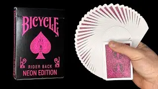 Обзор колоды игральных карт Bicycle Pink Rider Back pink-Glo