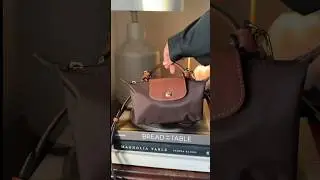 Most perfect mini bag 🫶🏼🤎 #longchamp #asmr #minibag #unboxing