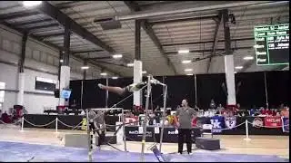 Madelyn Dorbin, c/o 2025 Level 10 USA Gymnastics JO Nationals 2022, bars, 1st place 9.775