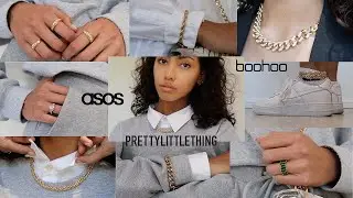 AFFORDABLE HIGH-STREET GOLD JEWELLERY HAUL & HOW TO STYLE- ASOS, PLT, BOOHOO | Morgan Fernandez