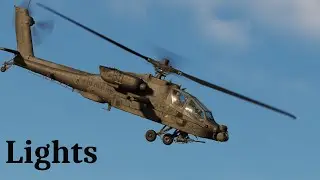 Освещение и ночное видение DCS AH-64D