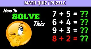 IQ Math puzzle /#/Maths Puzzle With Answer //#logicalreasoning #logical #iqtest #mathspuzzles #123