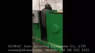 SL-1200 double hooks waste tire debeader