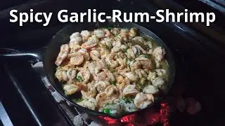 Spicy Garlic Rum Shrimp - Mexican Style