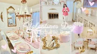 San Valetin Decoracion 🎀 2024 / Valentines Day  🎀 Living Room Decor 2024 + Rose Forever New York