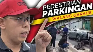 PEDESTRIAN LANE ginawang GARAHE! Refrigerator ginawang storage sa BANGKETA!