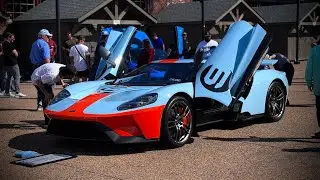 Steelstacks Cars and Coffee Season Closer 2024 (Launch Control, Revs, Pulls, Wheelspin, Pops)