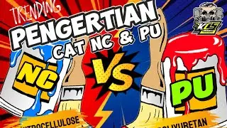 TUTORIAL PENGECATAN || Apa itu cat Duco jenis NC dan jenis PU ?!? 🤔🧐🤔