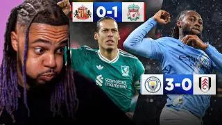 WE'RE BACK! MAN CITY 3-0 FULHAM, SUNDERLAND 0-1 LIVERPOOL + more!