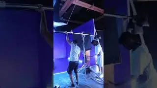 The action and movement behind the #neon scenes of Nexa! 🎥🎬 #shorts