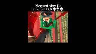 Megumi after chapter 236 💀💀💀 #jujutsukaisen #jjk #memes #fyp #viral #shorts