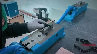 How to complete flat dies with 400W die board laser cutting machine and auto bender machine TSD-830