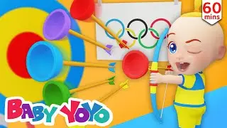 Разнообразные конфеты (Bow & Arrow Play Game) | Детские песенки- Baby yoyo