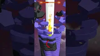 Stack Ball 328 PERFECT RUN🔥