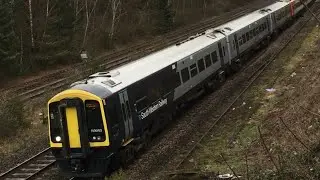 SWR livery 159003 & SWT 159106 | Andover | 9/3/18