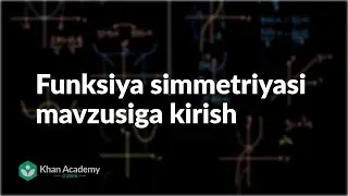 Funksiya simmetriyasi mavzusiga kirish | Koʻphadlar | Algebra 2
