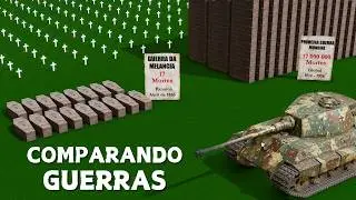 As Guerras Mais Mortais da Hist&oacute;ria - Compara&ccedil;&atilde;o 3D