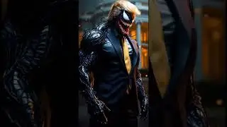 Al Fusion Of Donald Trump And Venom #aifusion #foryou #aichronicles #animals #venom