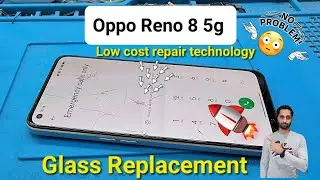 Oppo Reno 8 5g Glass Replacement. only touch screen glass change. ZORBA MOBILE