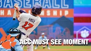 Clemson's Billy Amick Homers Off The Bull | ACC Must See Moment