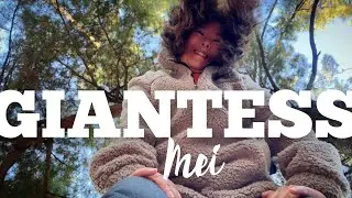 GIANTESS MEI OUTDOORS #giantess #giantessgrowth #giant #giantwoman